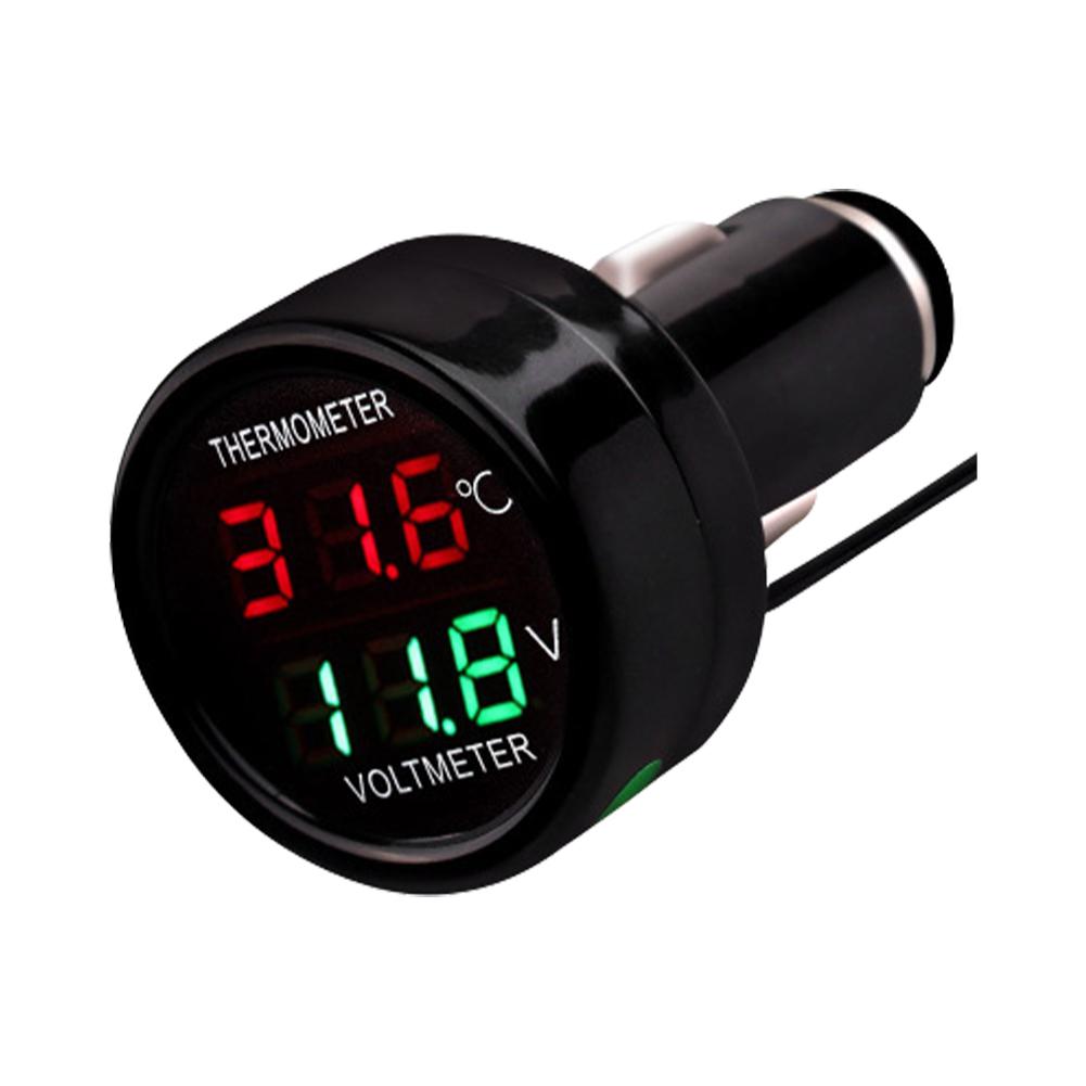 Battery Monitor Coulometer - 12V 24V Digital DC Voltage Car