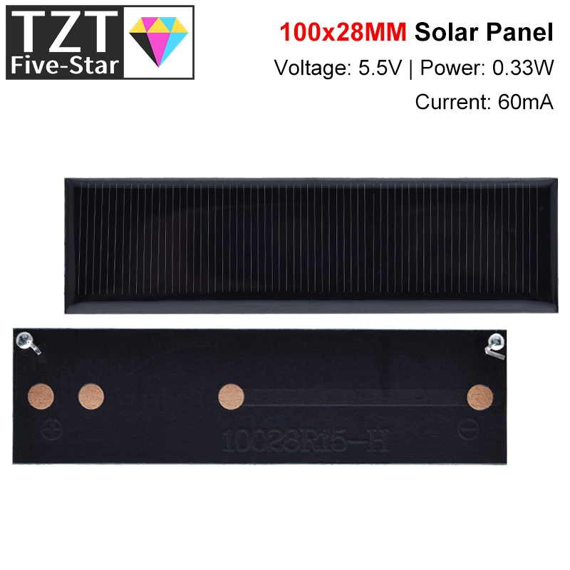 Jinko Solar Panel Cheetah - TZT Polycrystalline Solar Panel 5.5V 60mA