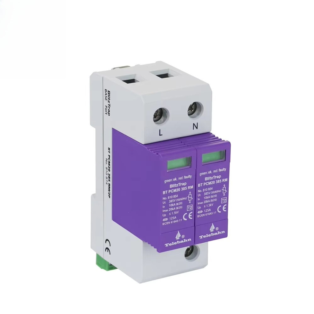 Ac Surge Protector - AC SPD 385V 10kA-20kA T2 2P