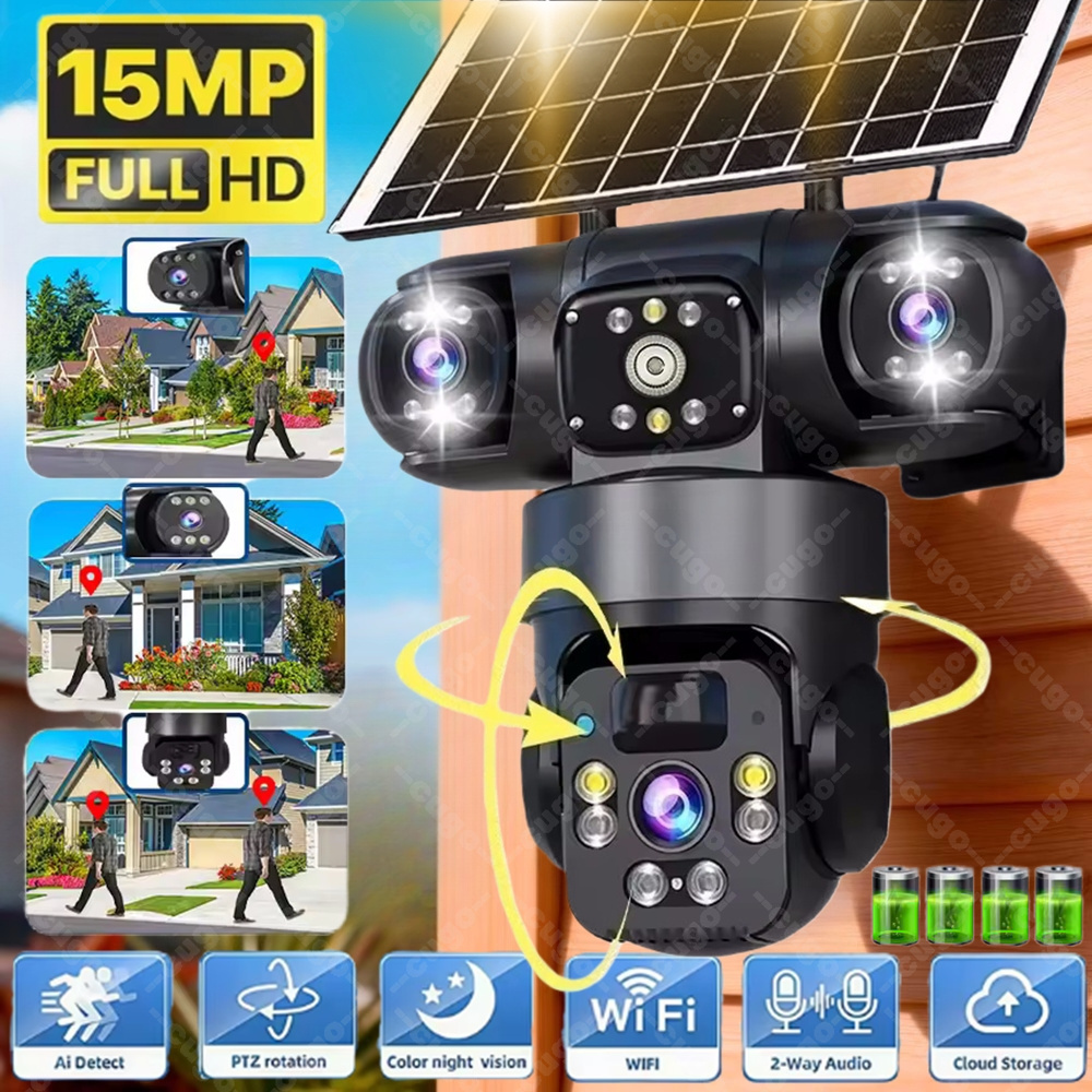 Jinko Solar Panel Cheetah - V380 3 Screen 3 Lens WIFI