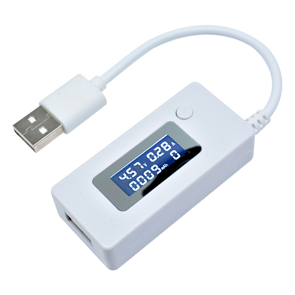 Battery Monitor Coulometer - LCD Micro USB Charger Battery Capacity