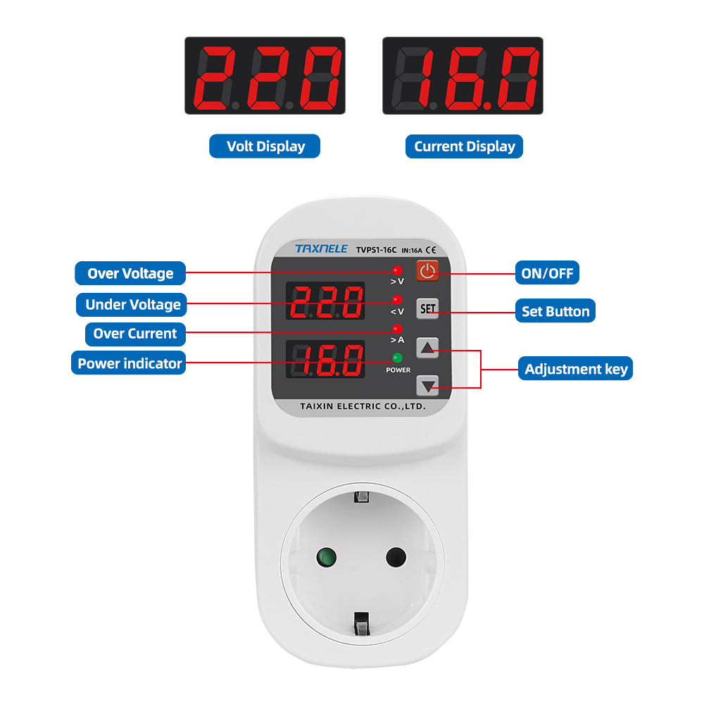 Automatic Voltage Current Prot - Ac Surge Protector review and price