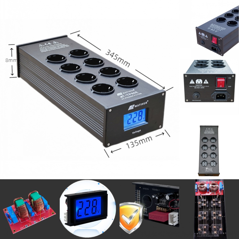 MATIHUR e-TP80 Audio Noise AC  - Ac Surge Protector review and price