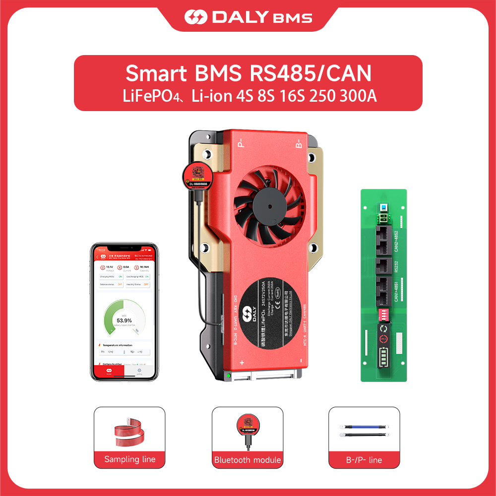 Daly Smart BMS 4S Lifepo4 12V  - Smart Bms review and price