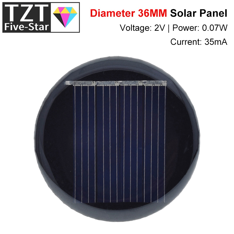1/3/5PCS 2V 35mA 0.07W D36MM P - Jinko Solar Panel Cheetah review and price