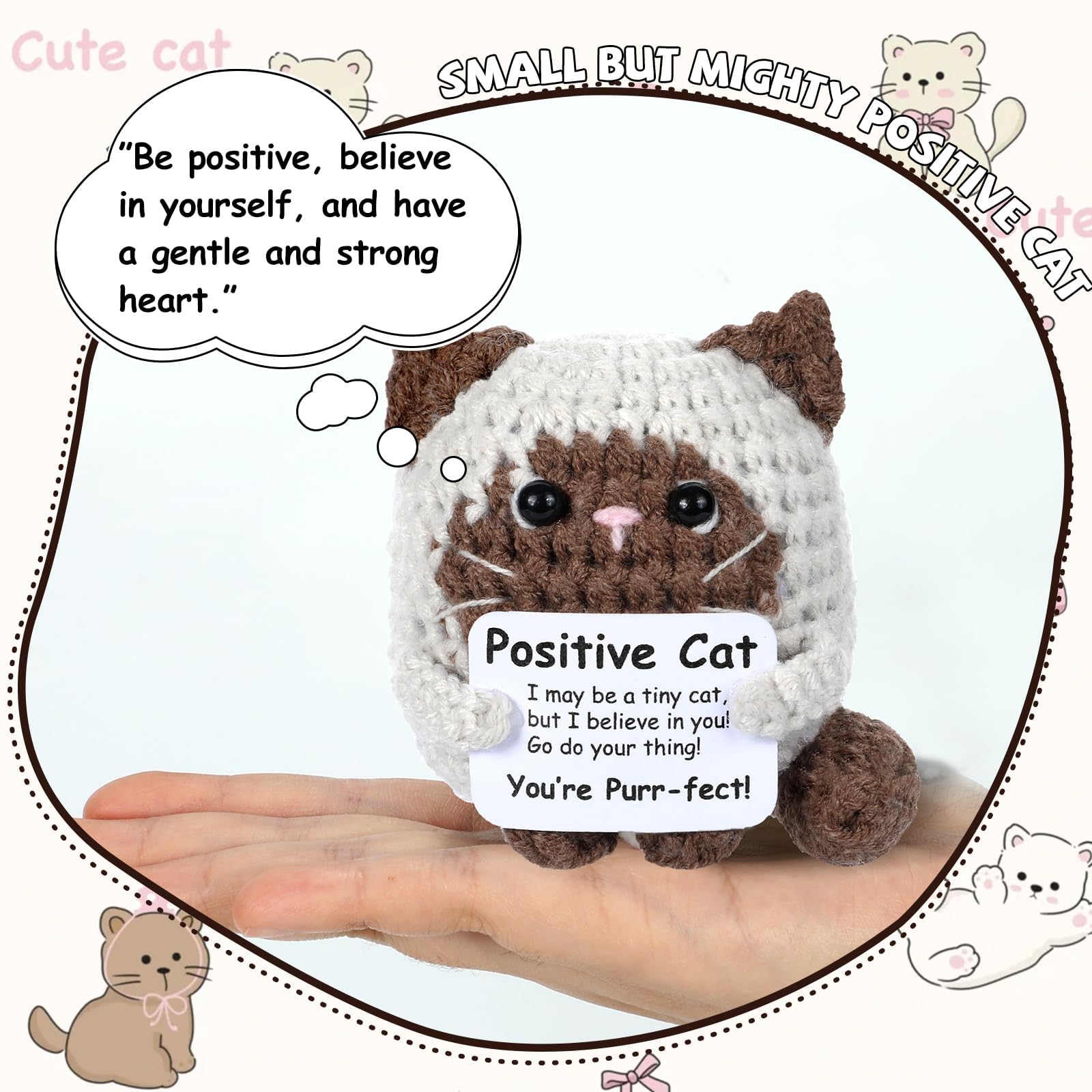 Crocheted Cats Full of Positiv - Renewable Energy Resources review and price