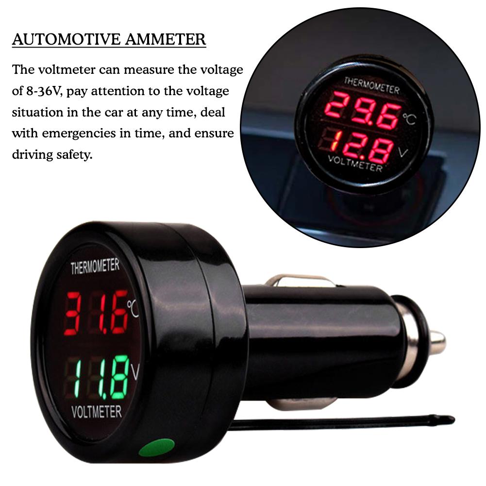 12V 24V Digital DC Voltage Car - Battery Monitor Coulometer review and price
