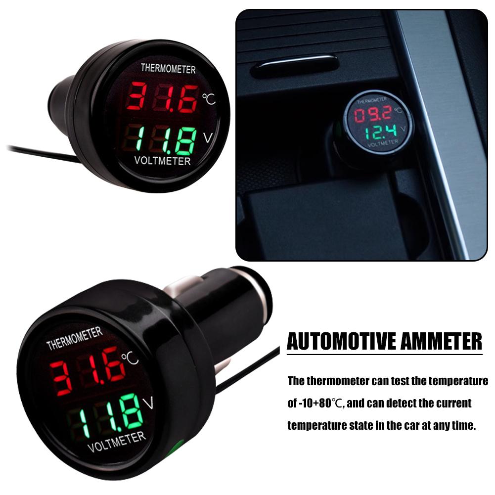 12V 24V Digital DC Voltage Car - Battery Monitor Coulometer review and price