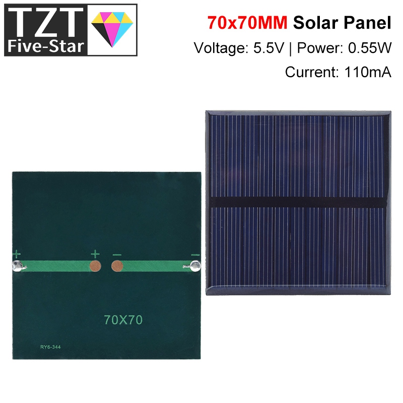 TZT 1/3PCS 5.5V 110mA solar pa - Jinko Solar Panel Cheetah review and price