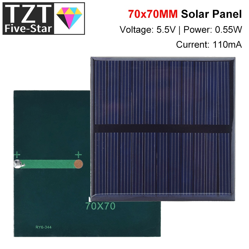 TZT 1/3PCS 5.5V 110mA solar pa - Jinko Solar Panel Cheetah review and price