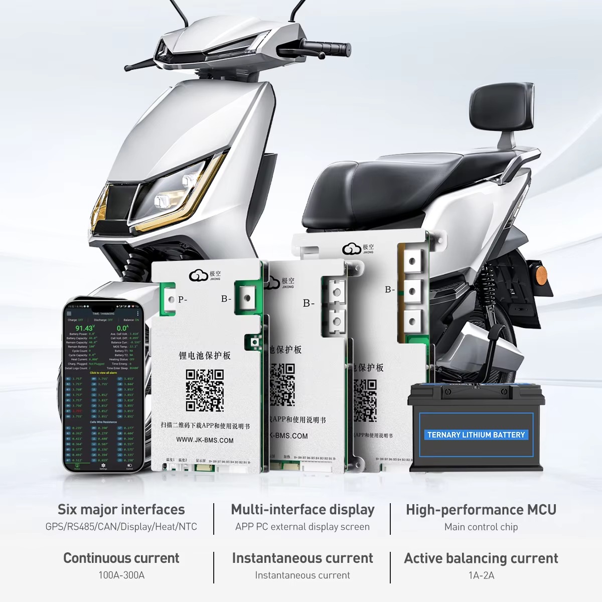JIKONG JK-B2A24S30P 300A Activ - Smart Bms review and price