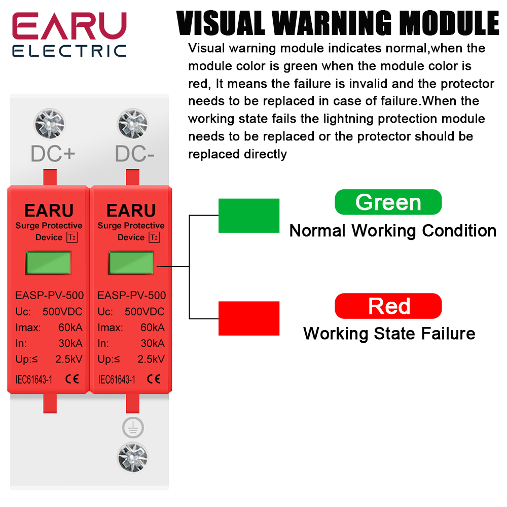 EARU 2P DC SPD Surge Protectiv - Ac Surge Protector review and price