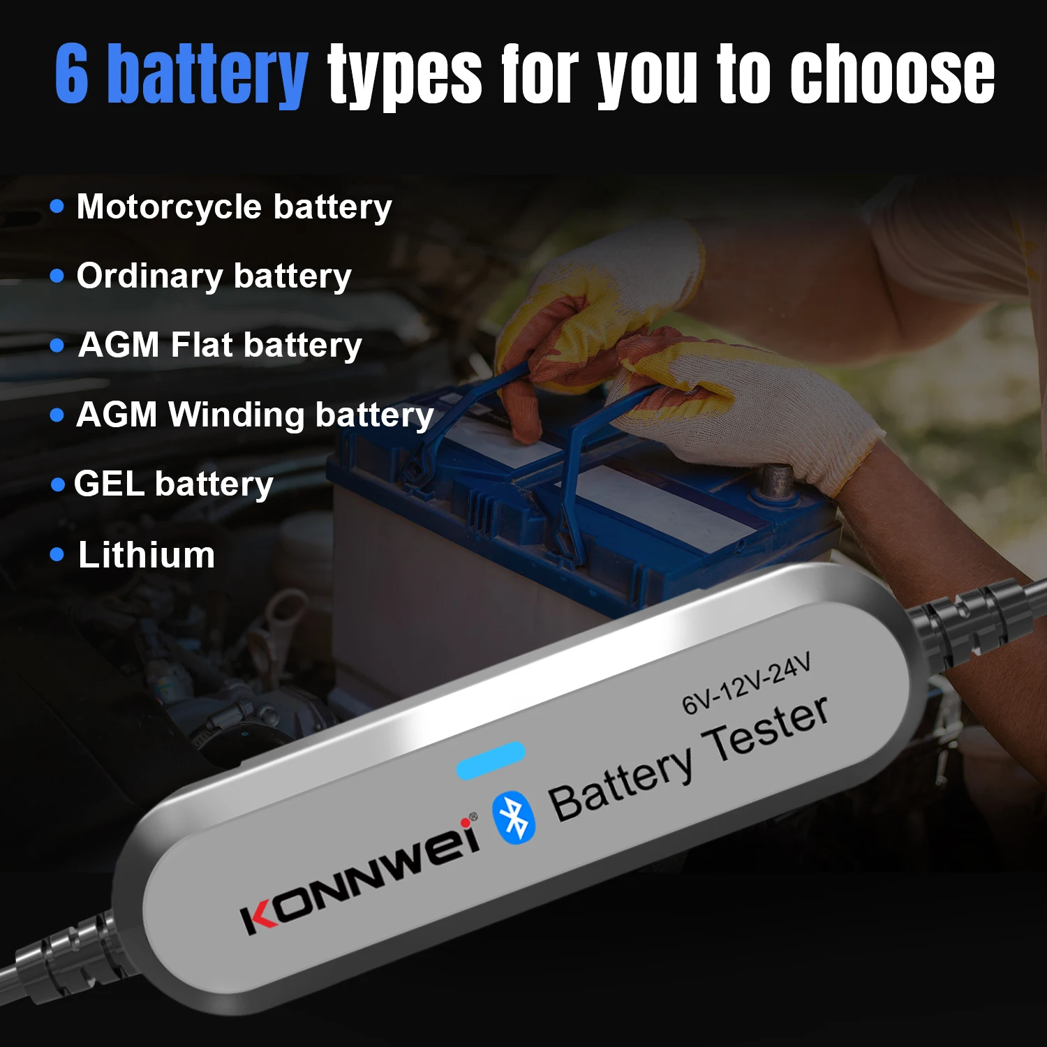 2026 KONNWEI BK200 Bluetooth 5 - Battery Monitor Coulometer review and price
