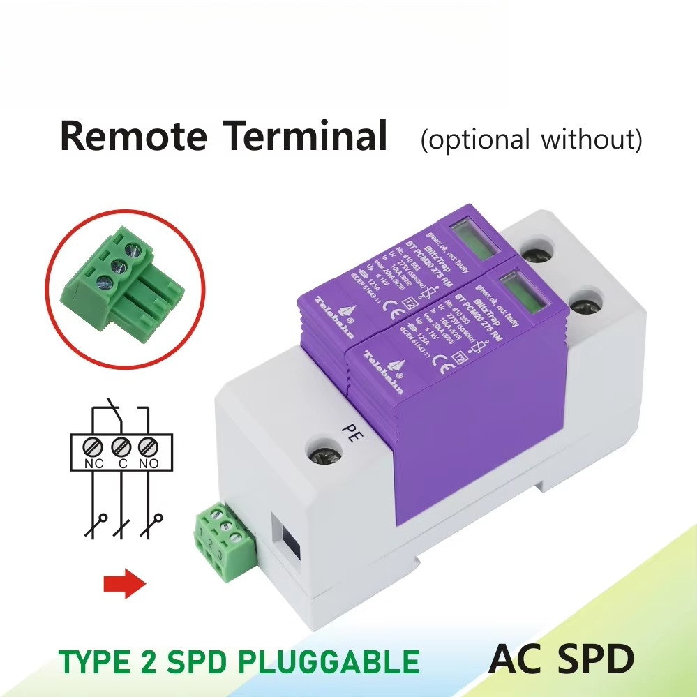 AC SPD 385V 10kA-20kA T2 2P li - Ac Surge Protector review and price