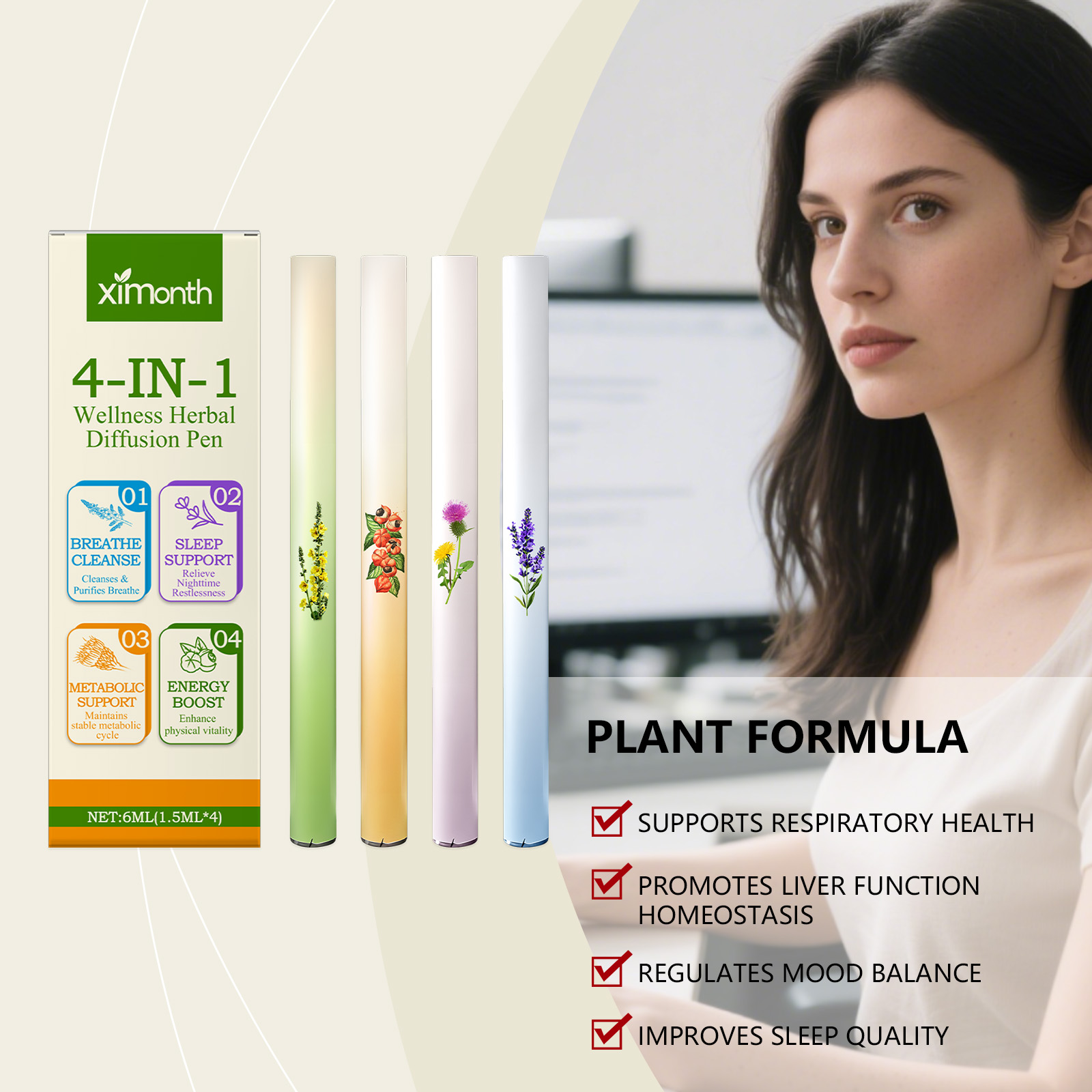 4 In 1 Air Freshening Pen Herb - Renewable Energy Resources review and price