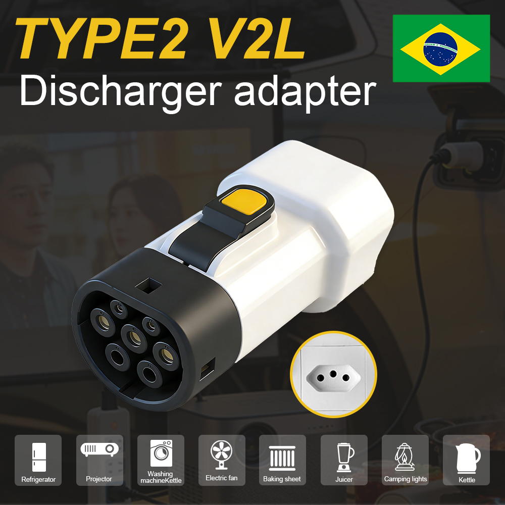 Type2 V2L Discharger adapter 1 - Renewable Energy Resources review and price