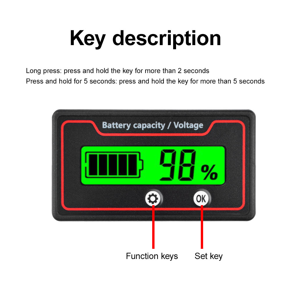 Car Battery Charge Level Indic - Battery Monitor Coulometer review and price