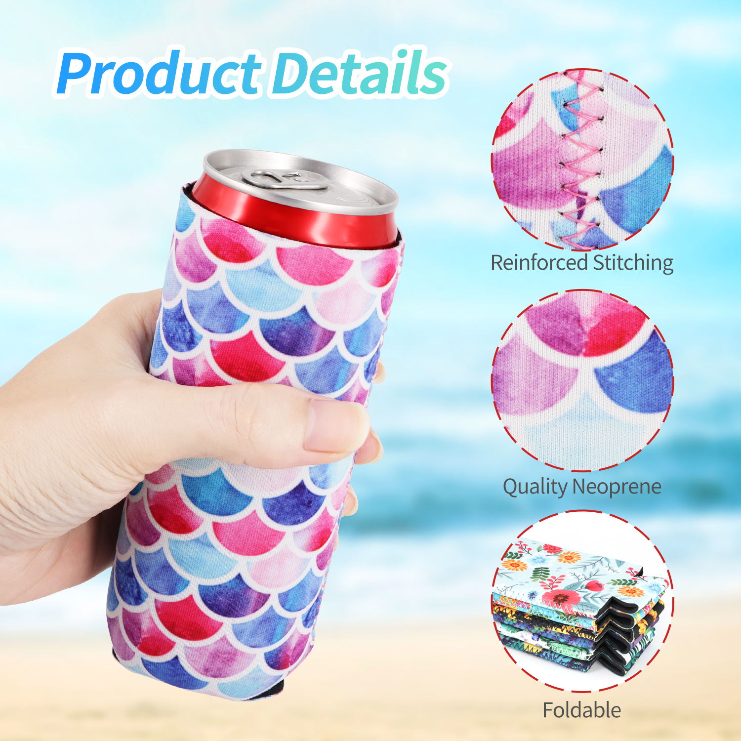 2Pcs Slim Can Sleeves, Reusabl - Renewable Energy Resources review and price