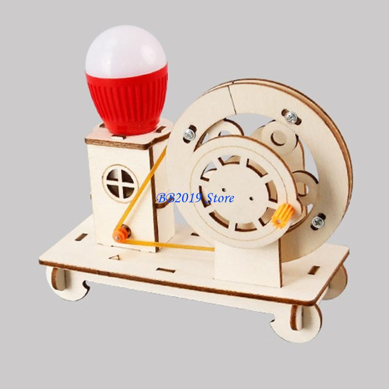 Q0KB Creative Wooden Hand Cran - Renewable Energy For Kids review and price