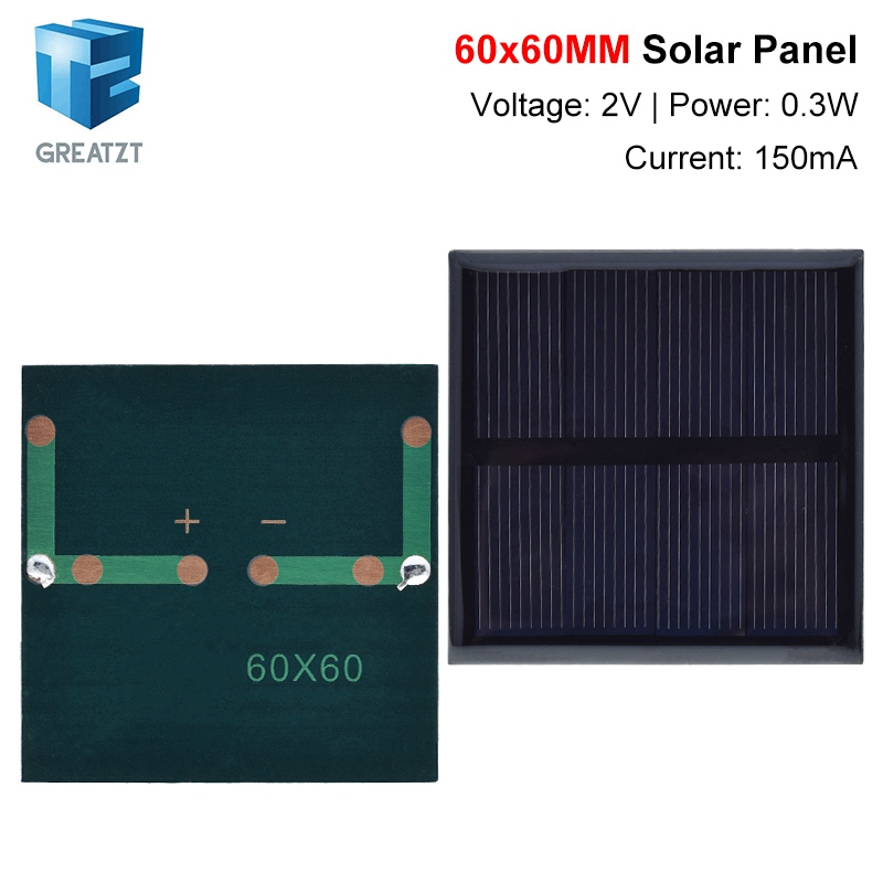 TZT 1/5pcs Solar Cell 2V 150mA - Jinko Solar Panel Cheetah review and price