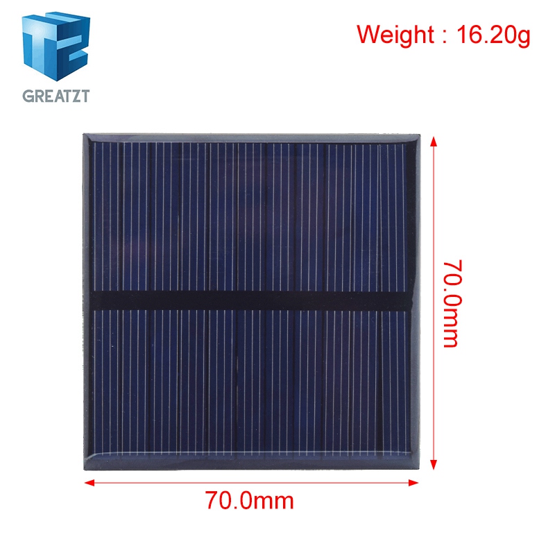 GREATZT 5.5V 110mA Solar Panel - Jinko Solar Panel Cheetah review and price