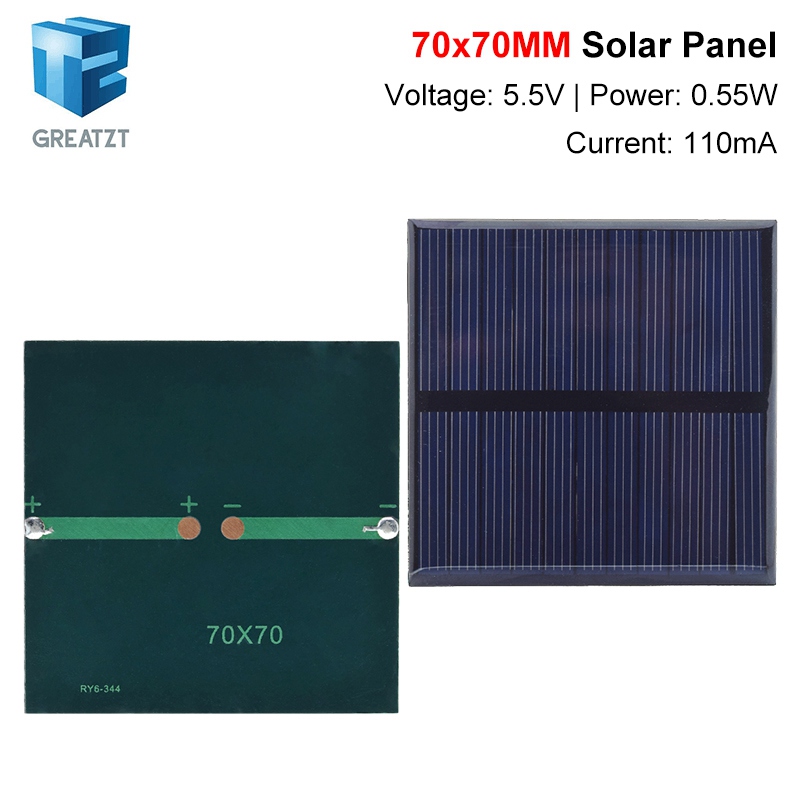 GREATZT 5.5V 110mA Solar Panel - Jinko Solar Panel Cheetah review and price