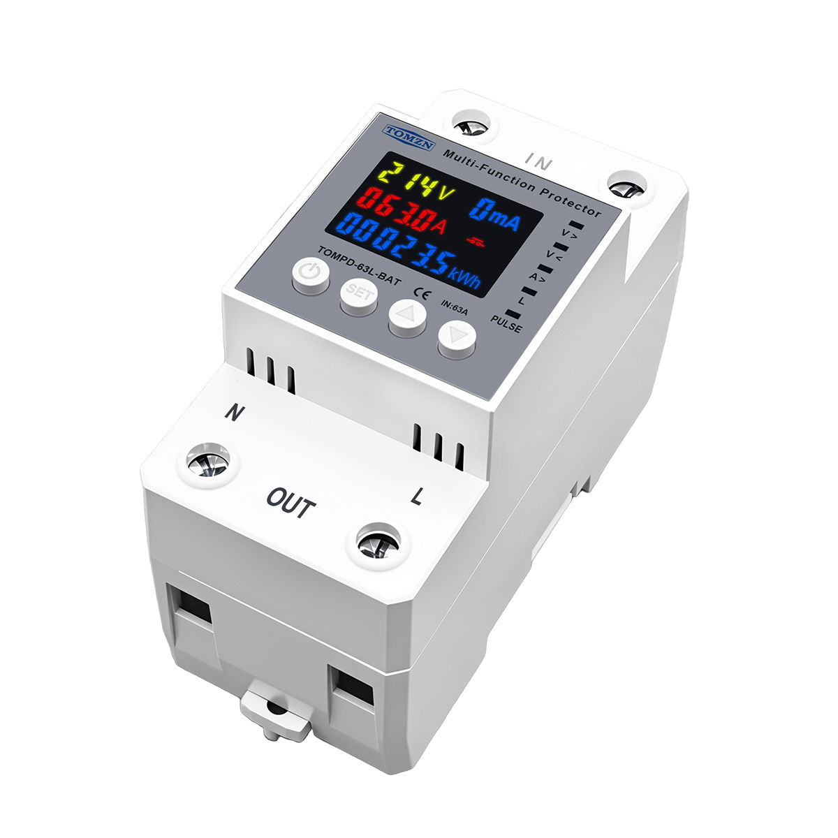 TOMZN 63A Voltage Protector Ba - Battery Monitor Coulometer review and price