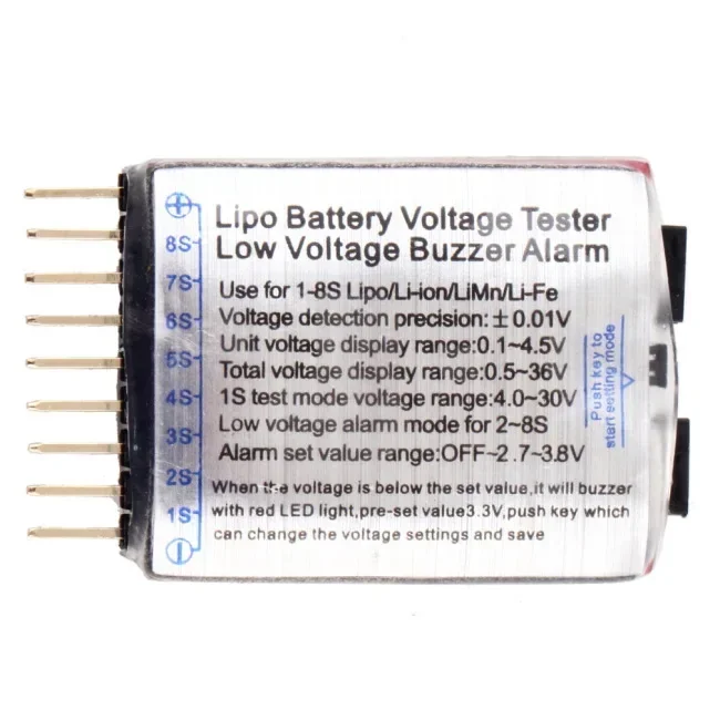 1/2/5PCS RC Voltage Display Ba - Battery Monitor Coulometer review and price