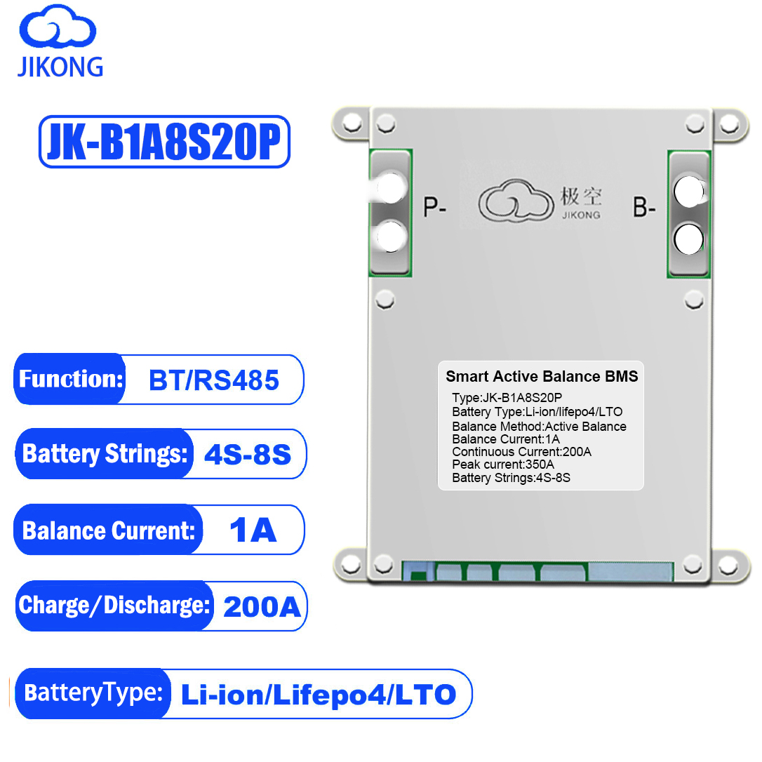 JK SMART BMS JK-B1A8S20P 1A Ac - Smart Bms review and price